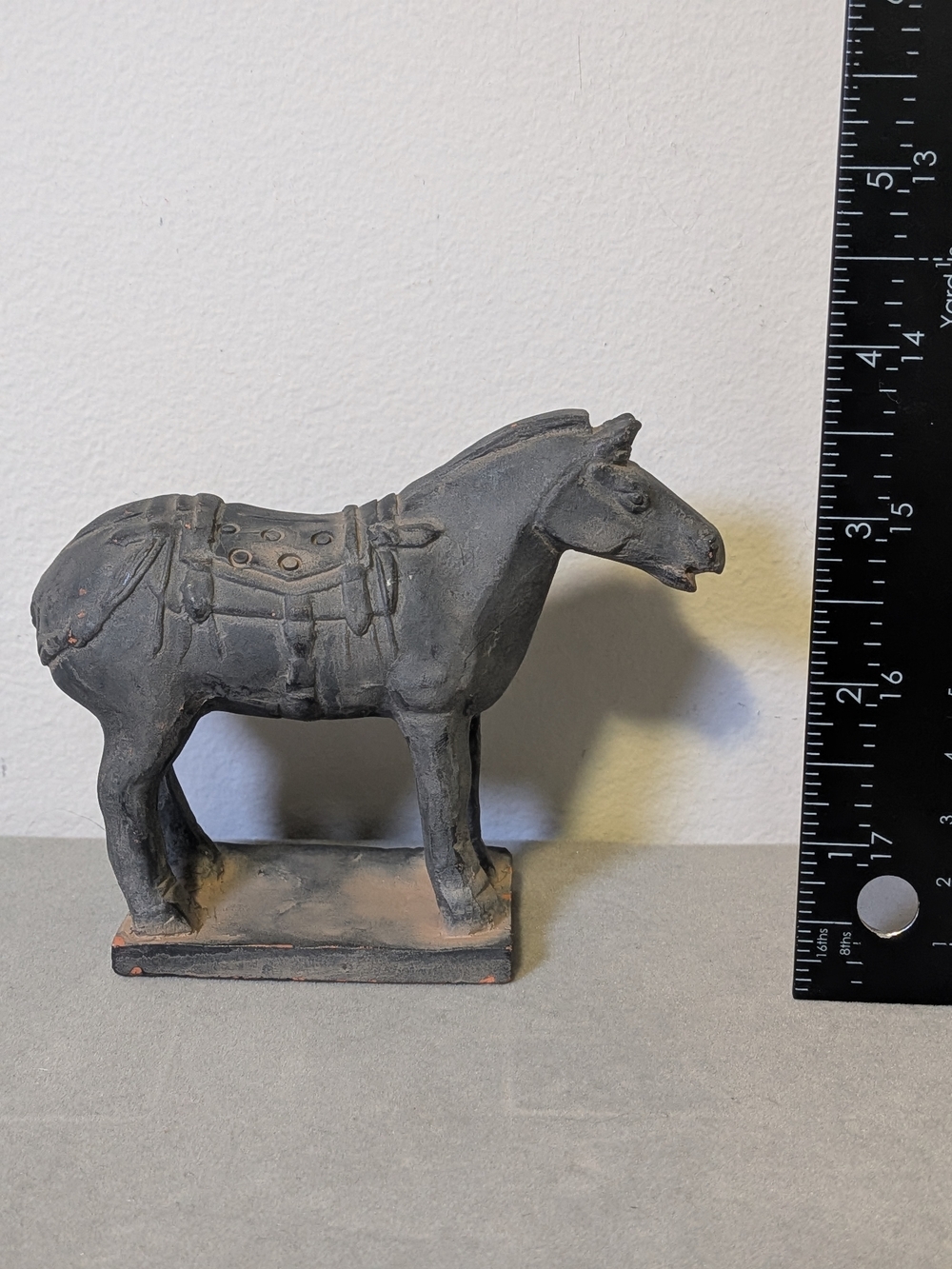 Vintage Chinese Terra Cotta Warrior Horse Statue - Picture 2 of 9